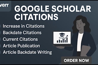 increase google scholar citation, backdate citations