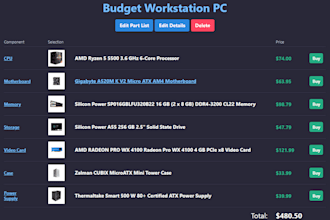 make you a full workstation computer setup