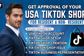 setup tiktok shop manage tik tok shop dropshipping, instagram shop facebook shop