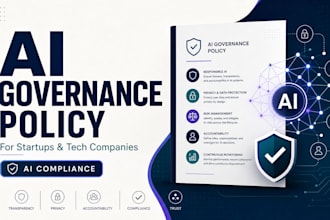draft a professional ai governance policy for your startup or tech company