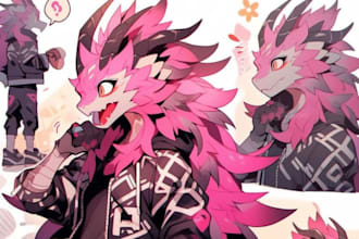 draw furry art fursona furry pfp furry oc and anthro art character design nsfw