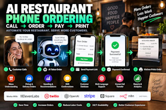 automate restaurant phone orders with ai payments and kitchen printing
