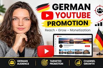 promote german youtube videos and channels for monetization