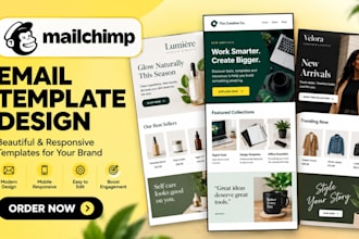 design editable mailchimp email newsletter template mailchimp email template