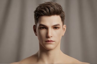 create and design realistic hair, metahuman character, hair rigging, xgen hair
