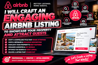 craft an engaging airbnb listing to showcase your property and attract guests
