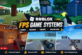 script custom roblox fps, multiplayer combat and fighting mechanics,
