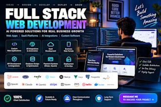 be your software developer full stack web developer ai saas developer