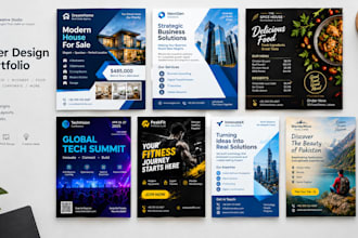 design a modern professional flyer