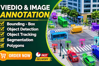 image annotation, polygon, bounding box and data labeling