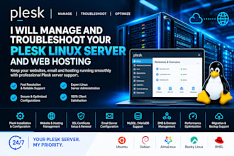 manage and troubleshoot your plesk linux server and web hosting