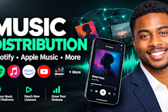 distribute your music to spotify, apple music and all streaming platforms