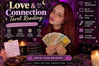 do a personalized love and connection tarot reading