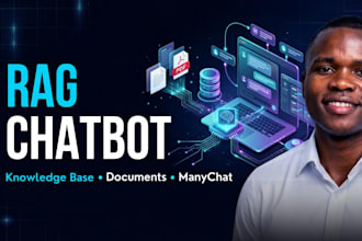 build a rag chatbot with knowledge base, documents and manychat