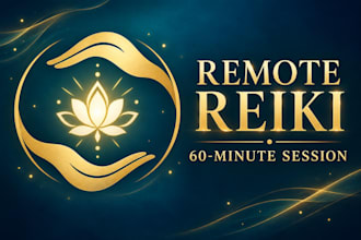 send you distance reiki energy for 60 minutes