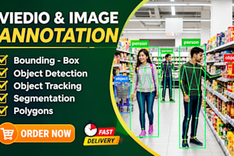 image segmentation, bounding box, and data labeling for ai