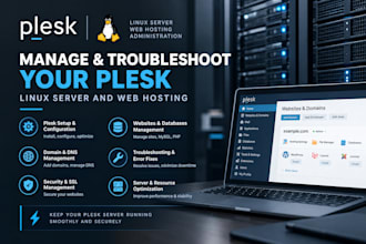 manage and troubleshoot your plesk linux server and web hosting