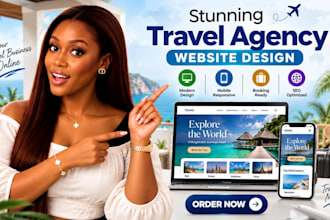 travel website, tour travel agency website, tourism website, booking website