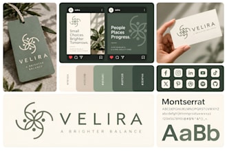 design a feminine luxury logo and branding kit