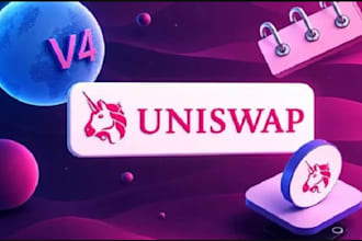 create a custom uniswap v4 hooks