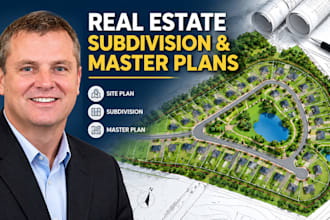 design professional real estate subdivision and master plan maps