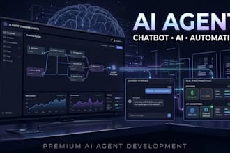 build an ai agent chatbot and intelligent ai assistant