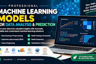 build machine learning models for data analysis and prediction