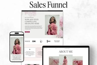 build sales funnel with landing page email funnels course funnels and optin page