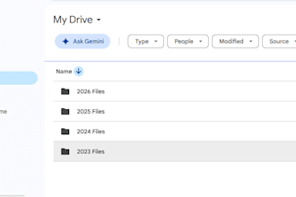 organize your google drive and cloud files