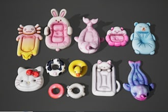 create realistic 3d backpack, purses and wallets in clo 3d, handbag, tote bag