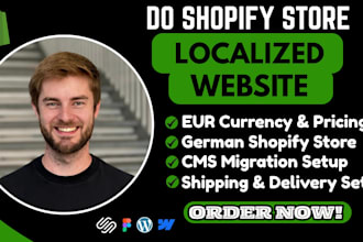 set up and localize your shopify store for the german market