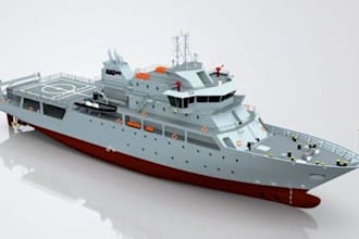 create ship and boat 3d models, game asset, 3d modelling and printable design