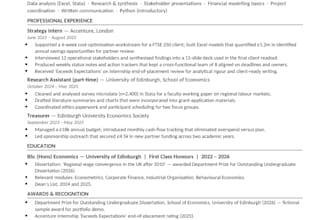 provide a professional ats CV rewrite and linkedin about