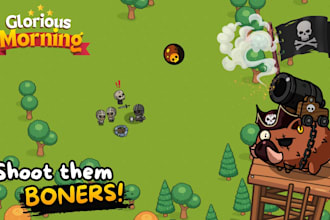 develop a custom 2d PC game in unity