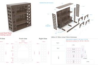 design cabinets wardrobes and kitchen furniture with cnc cutting plans