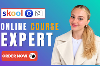 setup skool community skool online course creation skool credit repair skool