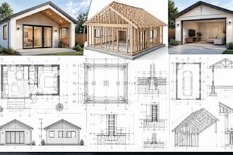 create structural adu design foundation plans garage conversions framing layouts