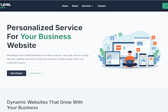 design and develop custom websites for specific needs