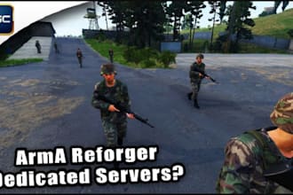 custom arma reforger dedicated server installation arma reforger