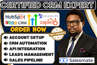 setup zoho crm automation zapier integration