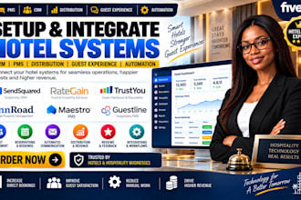 do sendsquared crm rategain trustyou innroad maestro guestline pms integration