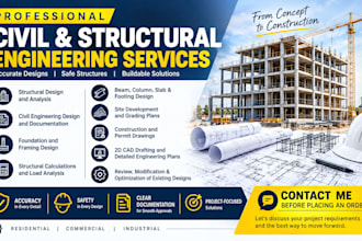 civil engineering projects, structural engineering designs and analysis in texas