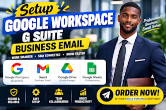 setup google workspace gsuite gmail drive sheets business email dns records
