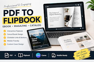 design flipbook convert PDF to ebook flipbook design canva ebook flipbook