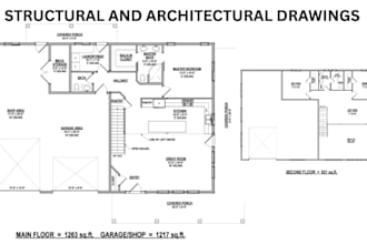 review correct architectural permit drawings structural plan mep for ca wa tx ga