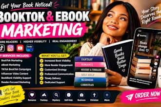 do booktok promotion booktok marketing ebook marketing tiktok booktok book rank
