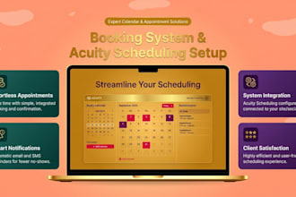 setup squarespace booking system acuity scheduling calendar and appointments