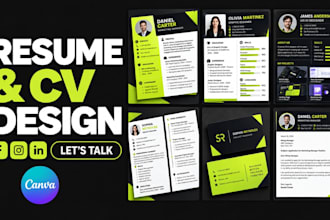 make german canva resume template UX UI designer resume cv design with canva pro