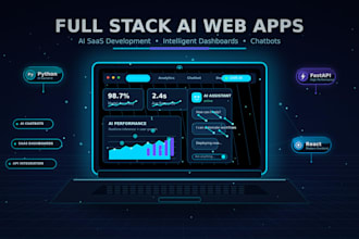 build your full stack ai web app, ai saas, or chatbot