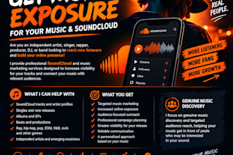 promote your music and soundcloud to targeted music audiences